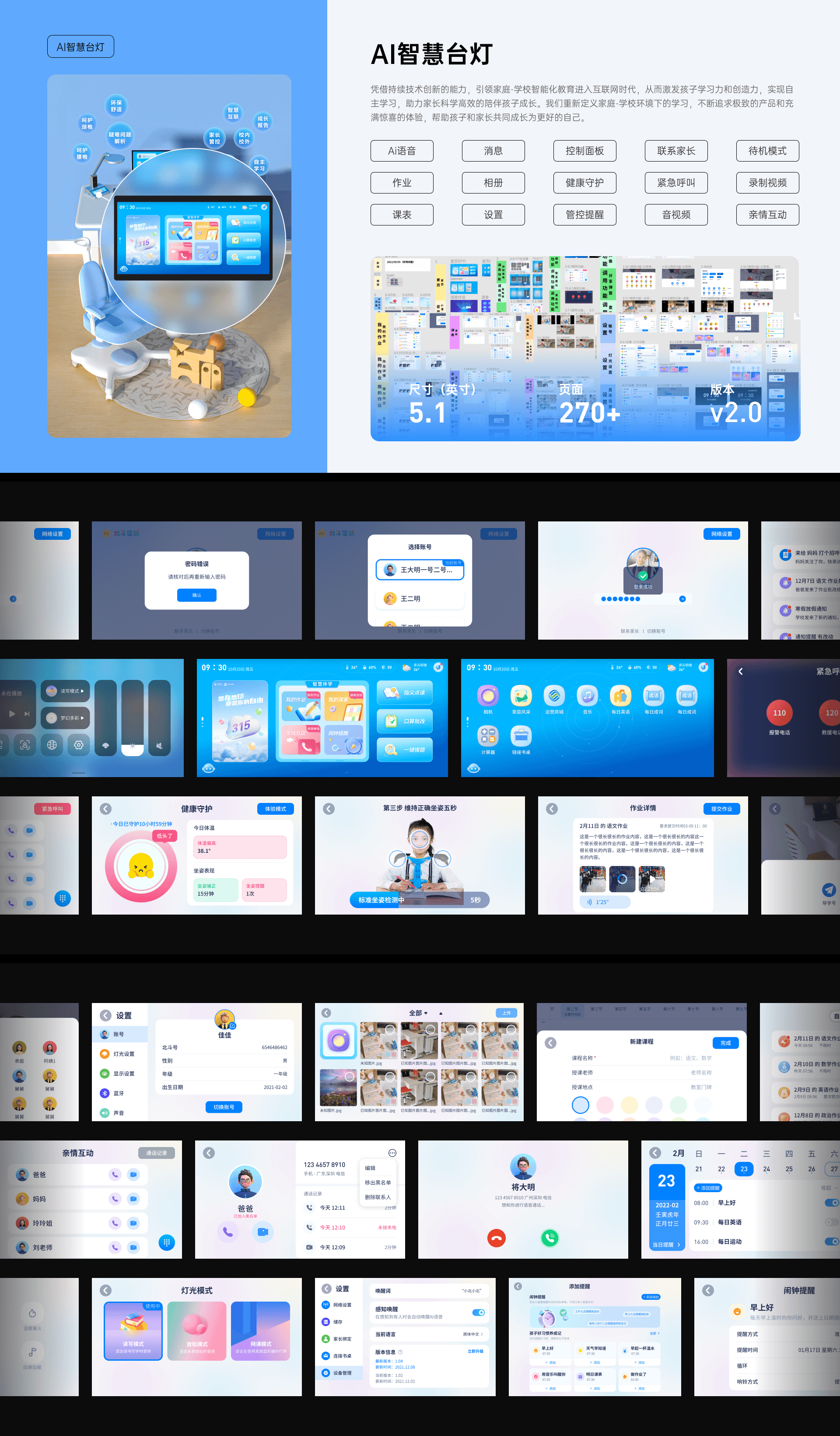 AI learning light